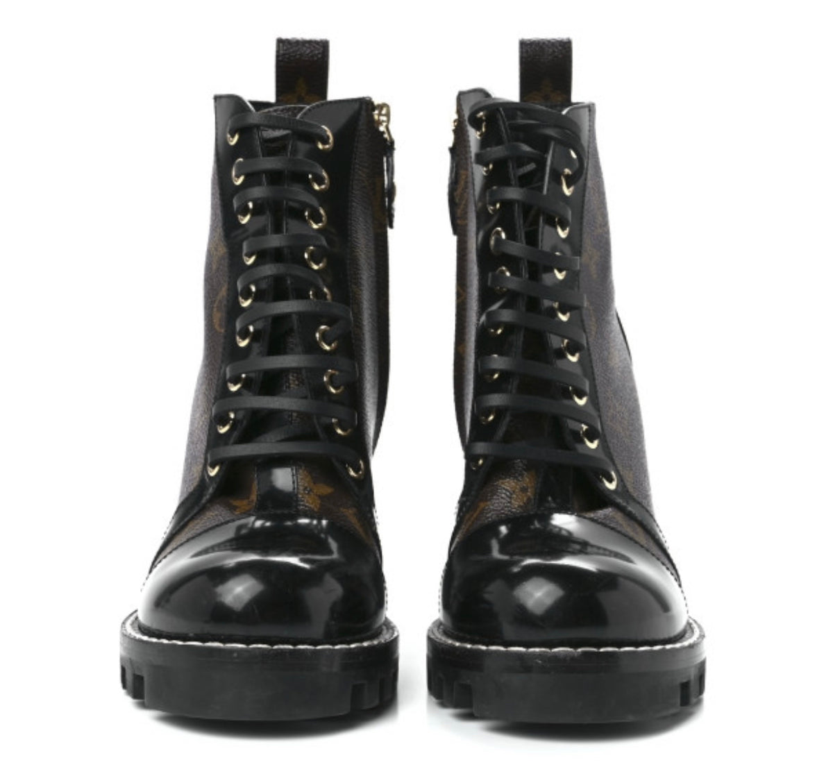 Louis Vuitton Black Leather Booties Sz 40 – Designer Resale Collective