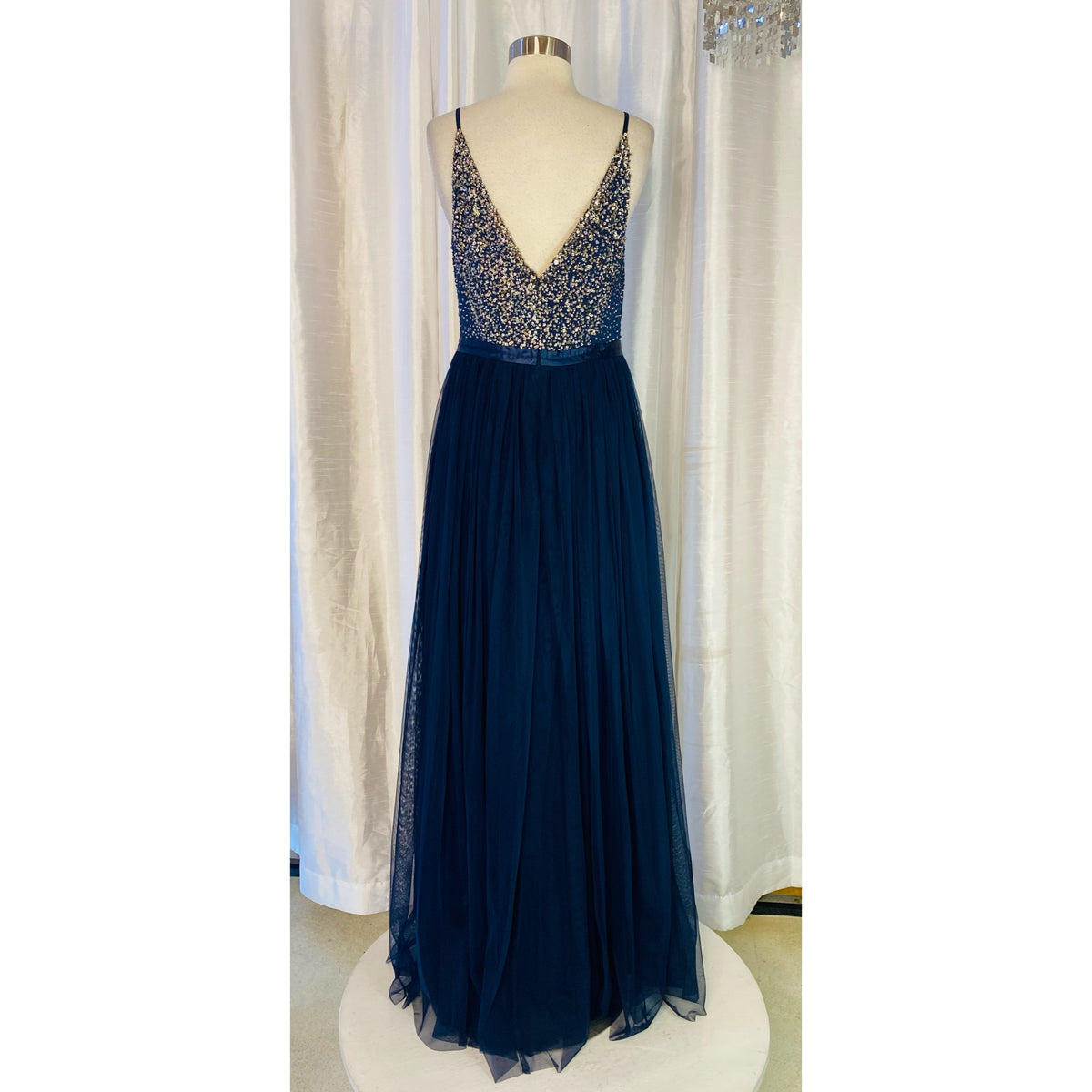 BHLDN ANTHROPOLOGIE Avery Sequin Gown Size NWT – Style Exchange