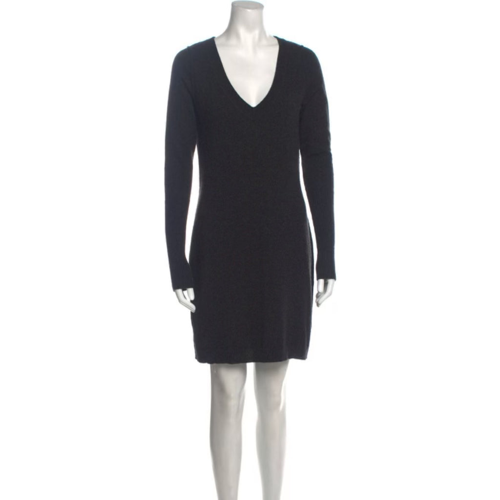 NILI LOTAN Cashmere Black Mini Dress Medium