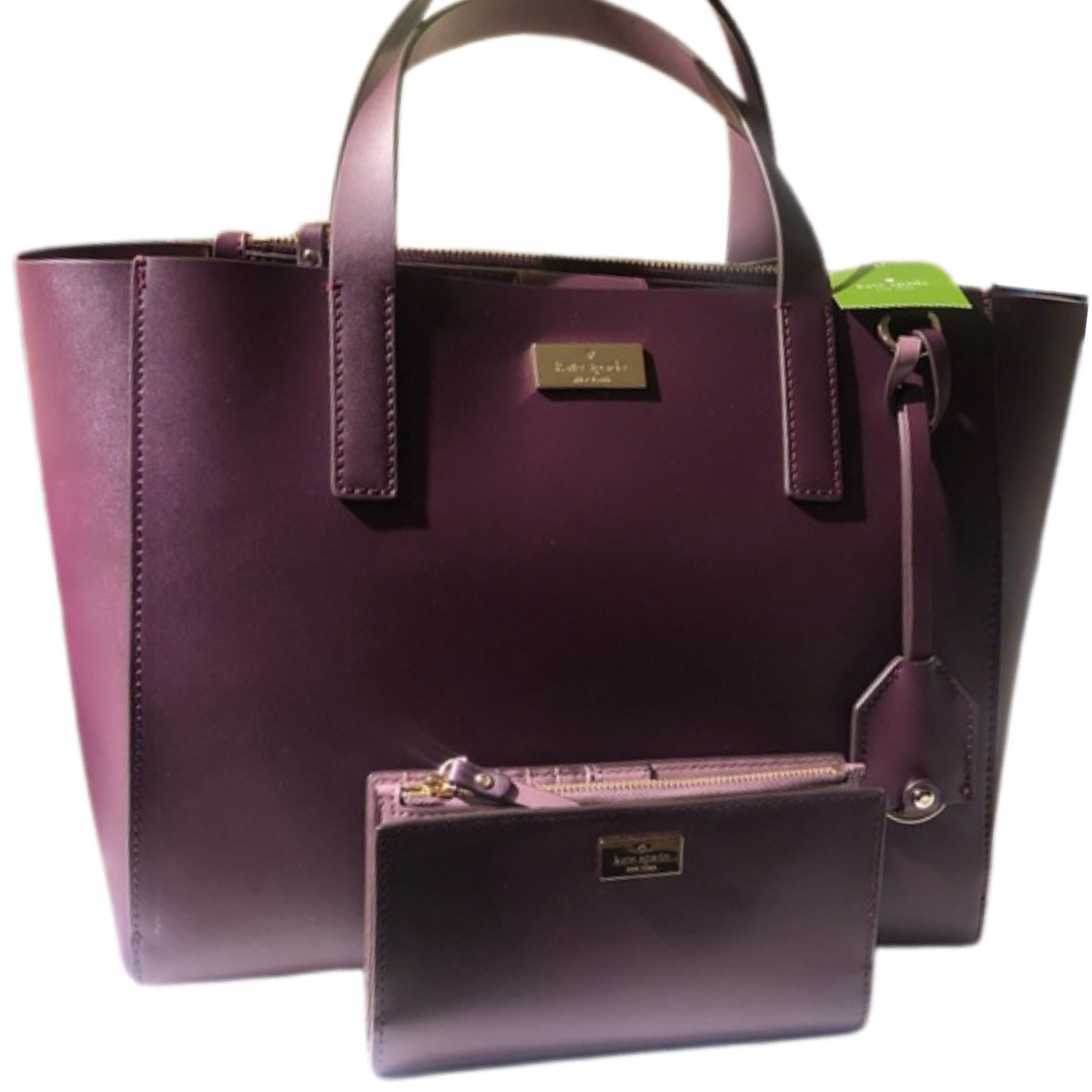 Kate Spade Bags | Kate Spade Top Handle Mini Satchel Metallic Leather Crossbody | Color: Gold | Size: Os | Abby2084's Closet