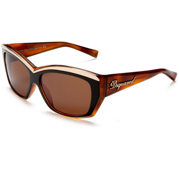 DSQUARED2 New DQ0017 05E Tortoise Sunglasses