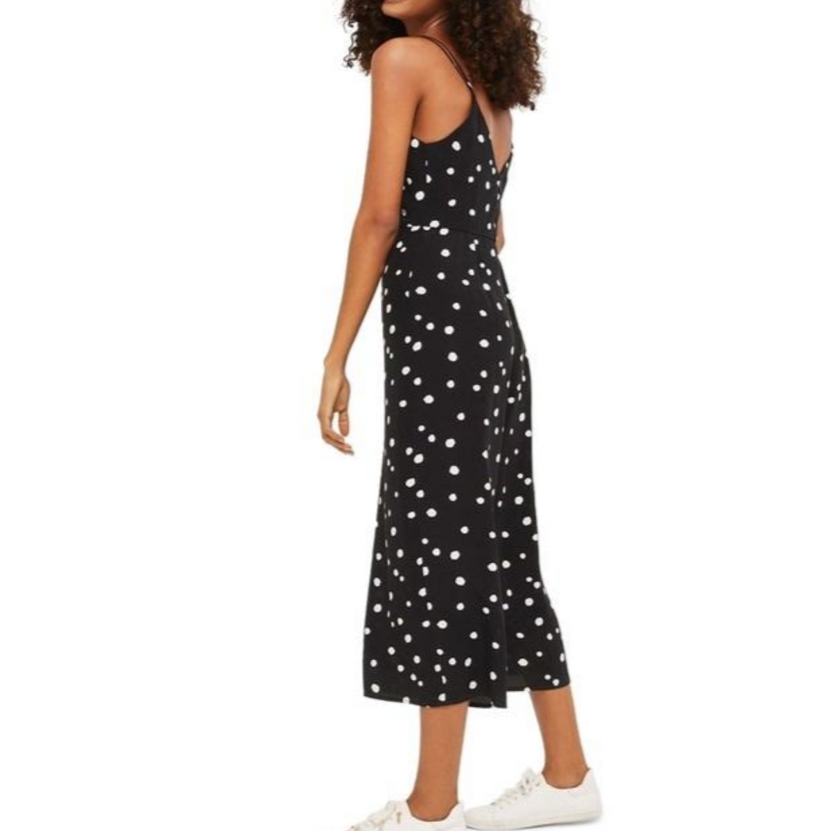 TOPSHOP Black White Polka Dot Jumpsuit – Style Exchange Boutique PGH