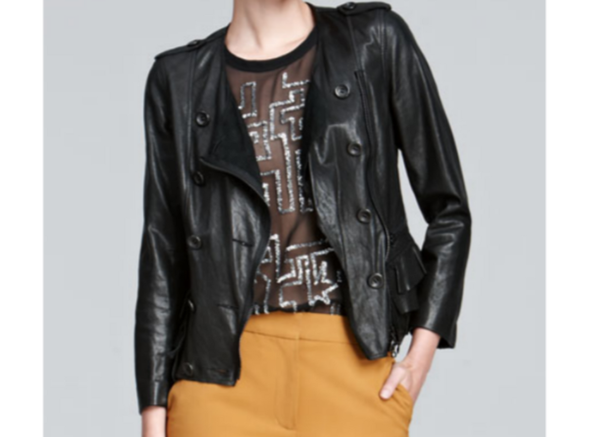 Louis Vuitton Authenticated Leather Jacket