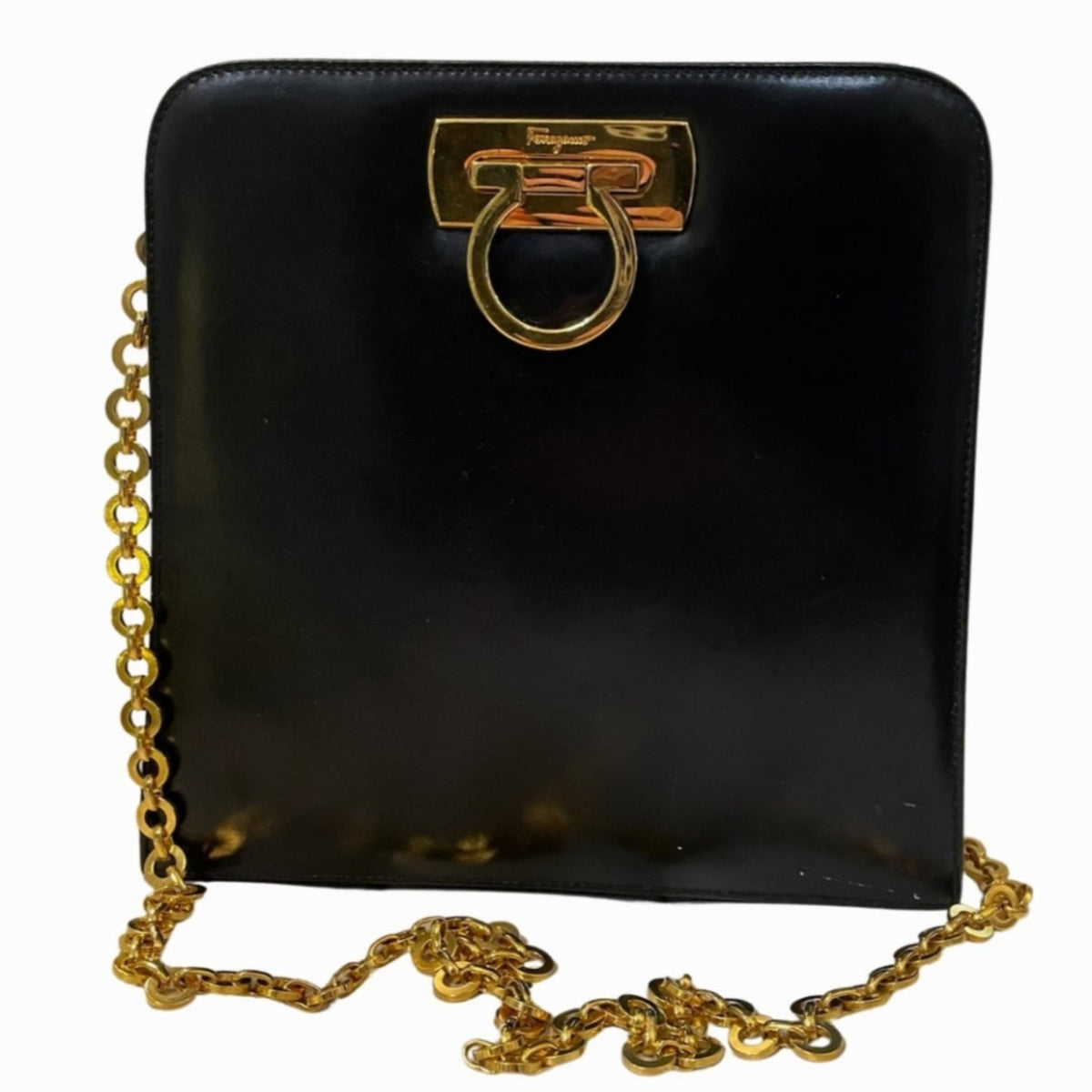 Salvatore Ferragamo - Black vintage shoulder bag