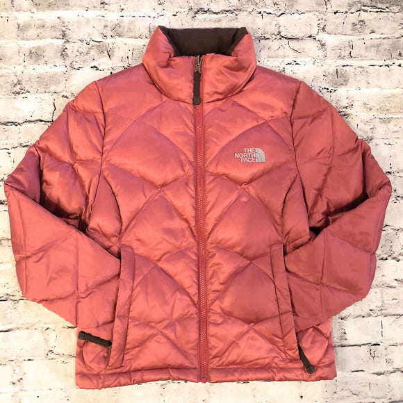 THE NORTH FACE Pink Aconcagua 550 Puffer Jacket Size XS