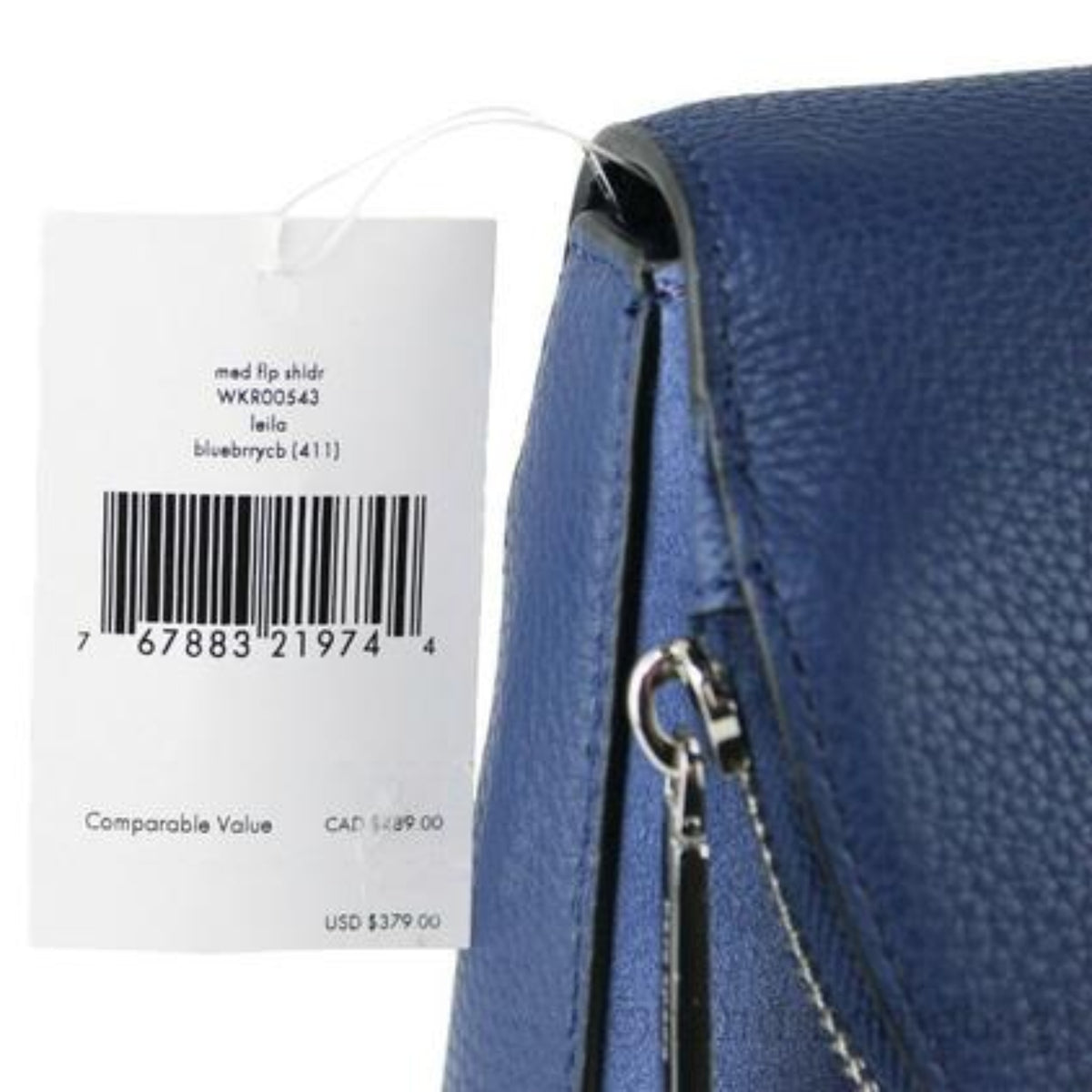 KATE SPADE NEW YORK Blueberry Leila Medium Flap Shoulder Bag NWT – Style  Exchange Boutique PGH
