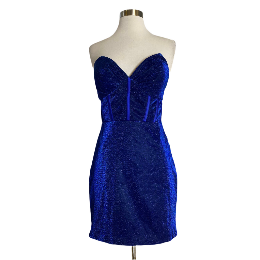 BOUTIQUE Short Cocktail Dress Blue Size 6