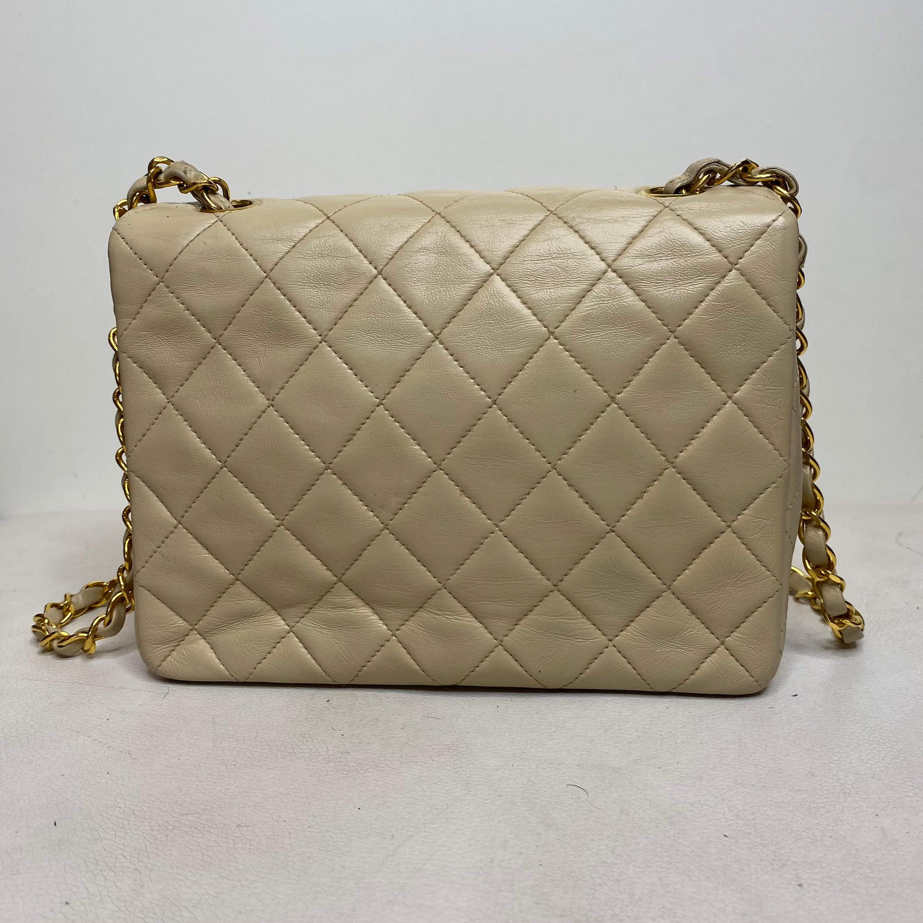 Sac chanel fashion matelassé beige