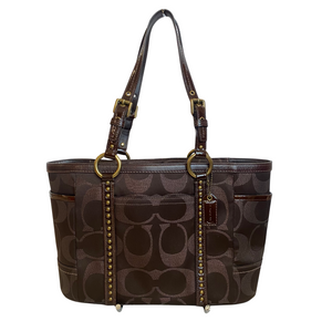 COACH Signature C Tote Brown NWOT