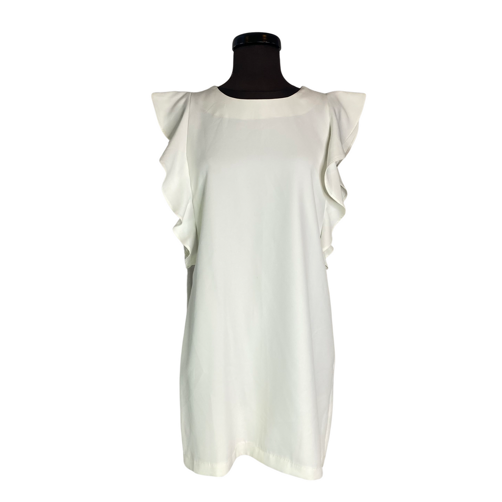 ARK N CO.  Short Dress White/Ivory Size Medium