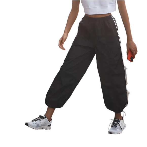 ANTHROPOLOGIE Daily Practice Pants Black/White Size XS