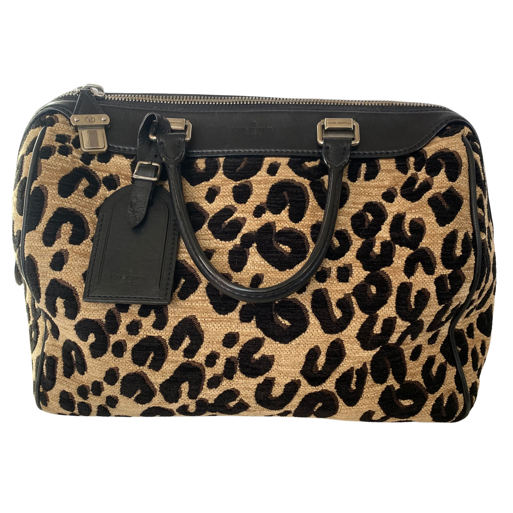 Louis Vuitton Limited Edition Steven Sprouse Leopard Speedy 30