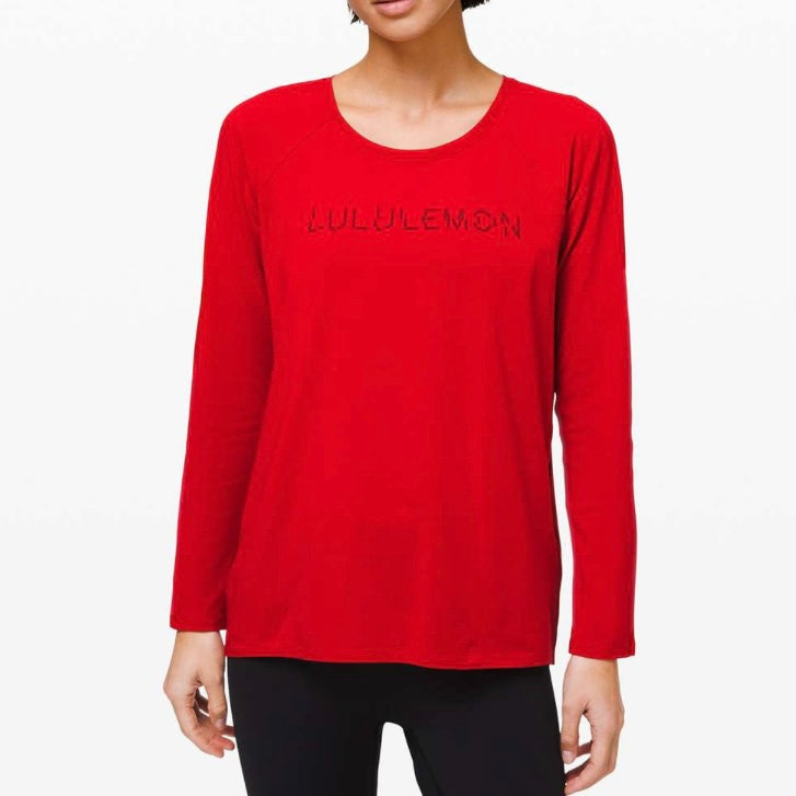 Lululemon Emerald Long Sleeve Lunar New Year
Dark Red Size 10