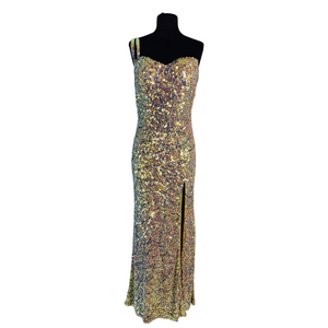 BOUTIQUE Gown Long Sequin Blush Size 8