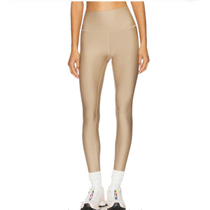ALO High Waist Airlift Legging in Gravel Size Small