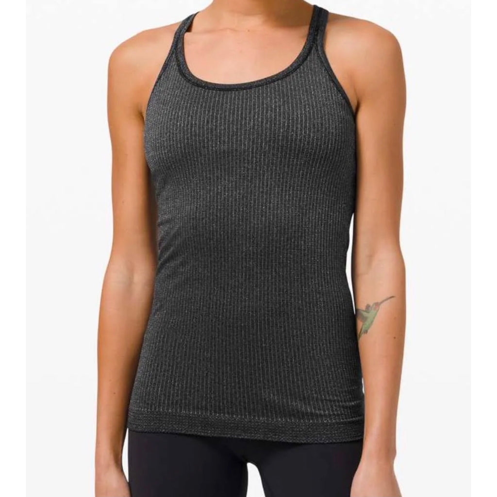 LULULEMON Ebb To Street Tank Shine Limited Edition Size 6