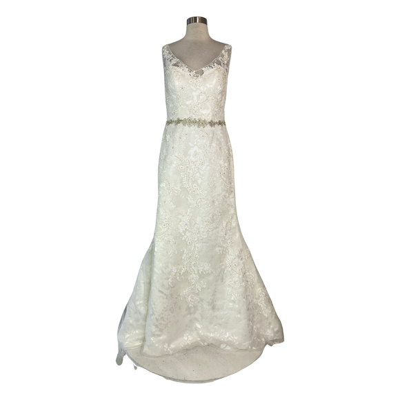CASABLANCA Wedding Style # 2204 Gown Size 12