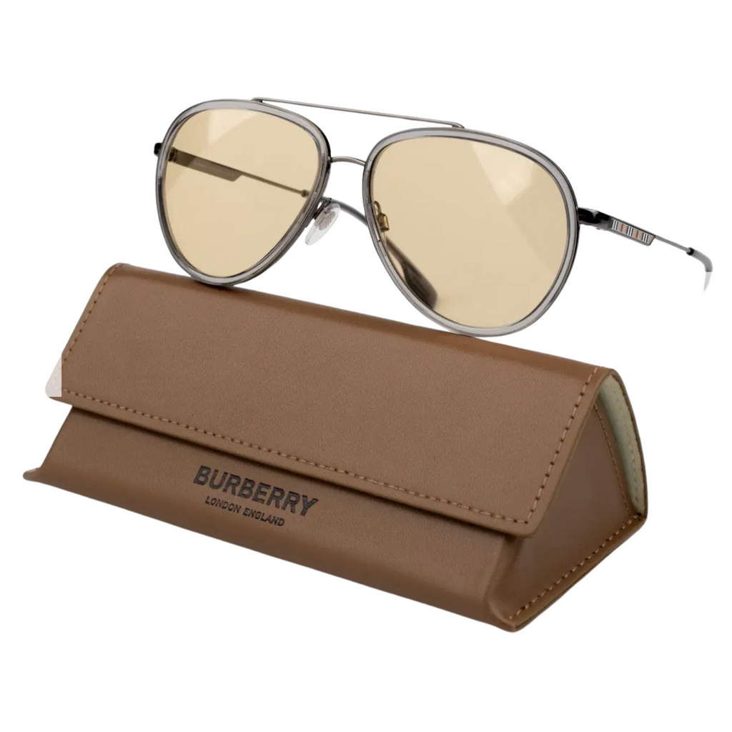 BURBERRY BE3125 1003/8 Pilot Unisex Sunglasses