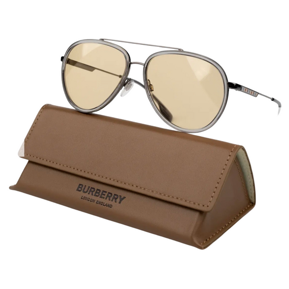 BURBERRY BE3125 1003/8 Pilot Unisex Sunglasses