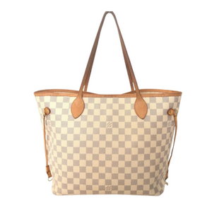 LOUIS VUITTON Neverfull MM Damier Azur