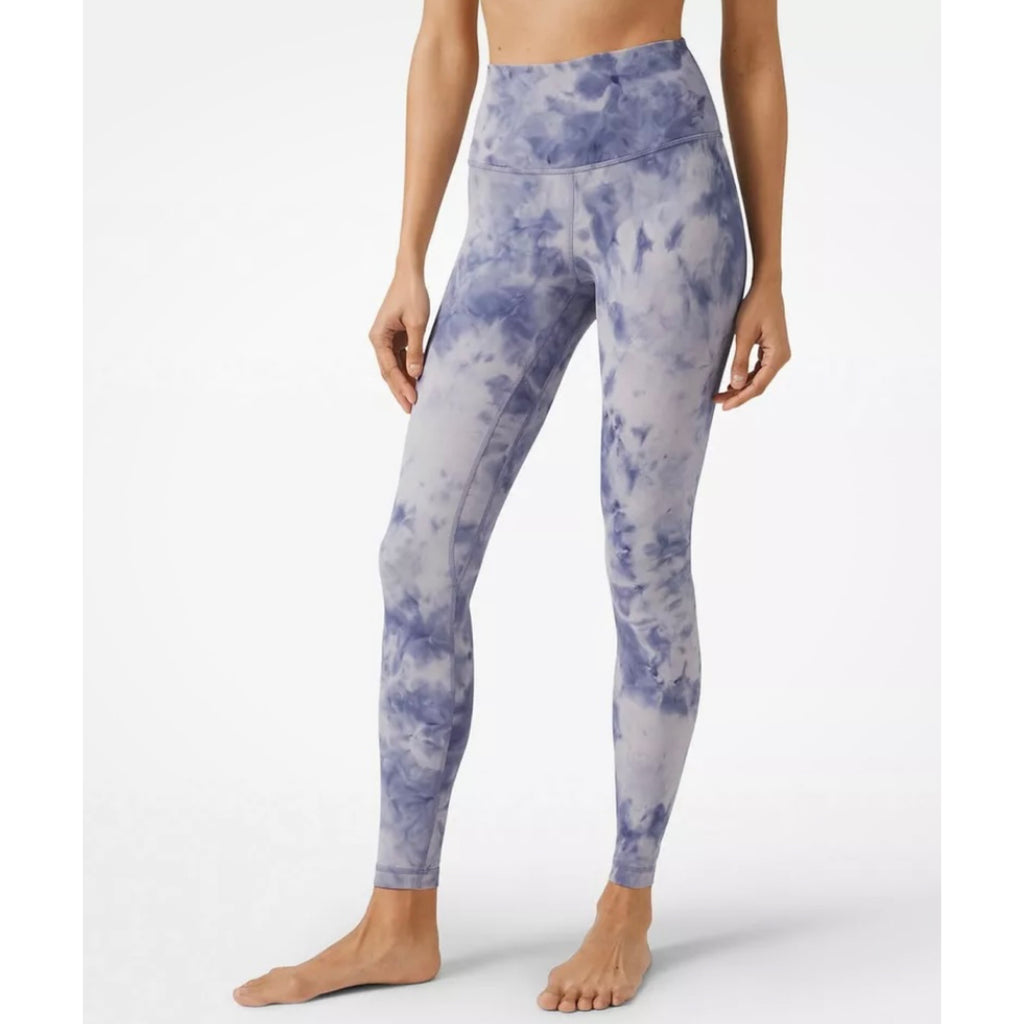 LULULEMON Align 28”Diamond Dye Iced Iris Peri Purple Size 4