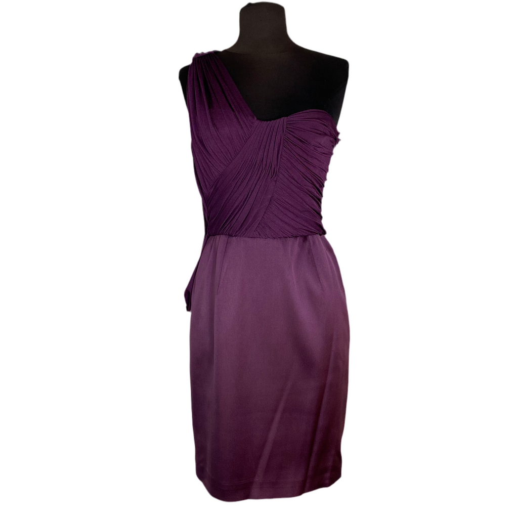 ESCADA Short Dress Plum Cocktail DressSize 34B