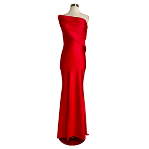 NICOLE BATKI COUTURE Long Gown Red Size 10