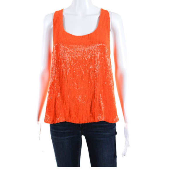 RALPH LAUREN Sleeveless Silk Beaded Top (Multiple Sizes Available) NWOT