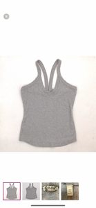 FREE PEOPLE INTIMATELY Easy Tank Gray Size Medium