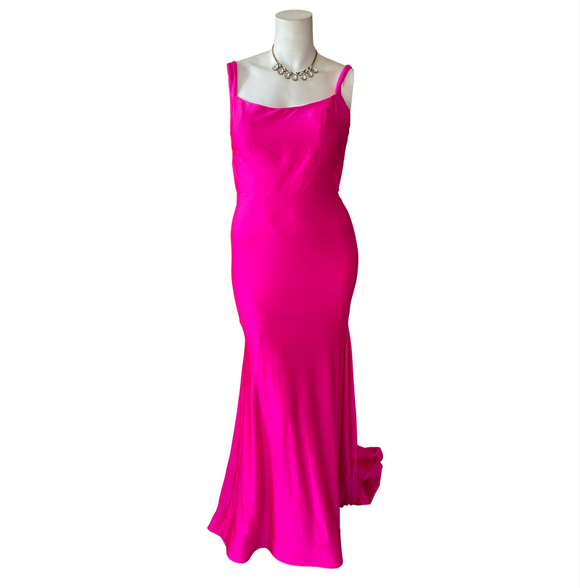 SHERRI HILL Long Gown Pink Size 12