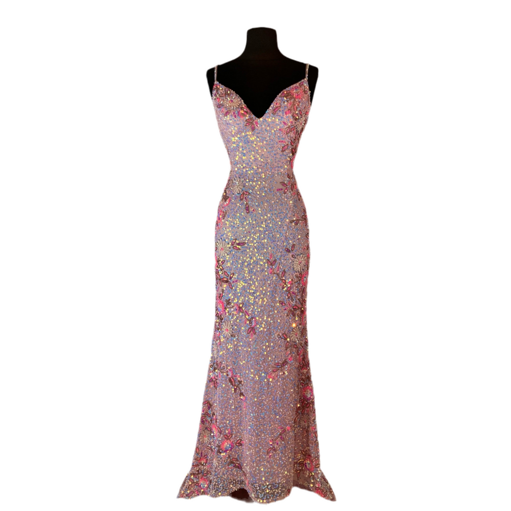 RACHEL ALLAN Long Gown Pink Size 0