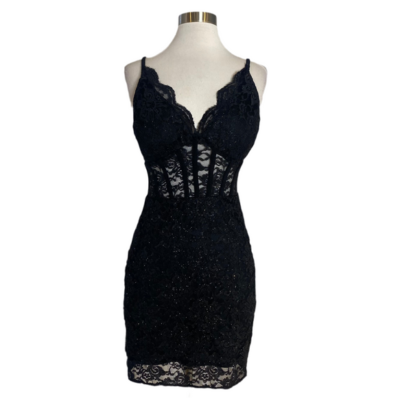 MORGAN & CO Short Cocktail Dress Black Size 7