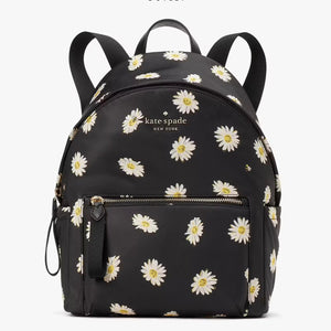 KATE SPADE Chelsea Nylon Backpack Medium Daisy NWOT