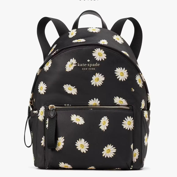 KATE SPADE Chelsea Nylon Backpack Medium Daisy NWOT