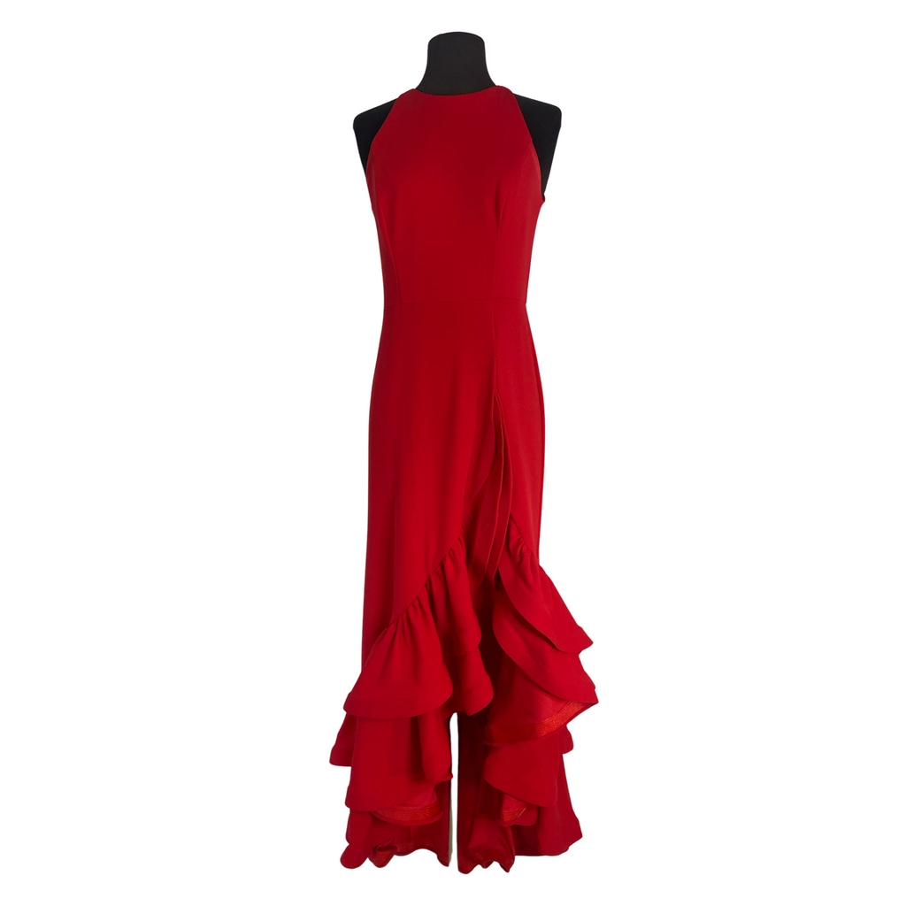 BETSY & ADAM Long Gown Red Size 4