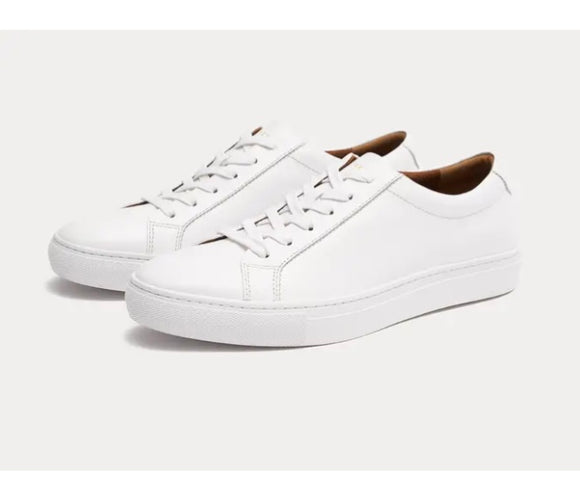 NEW REPUBLIC Kurt Leather Sneaker White Size 13 NWOT