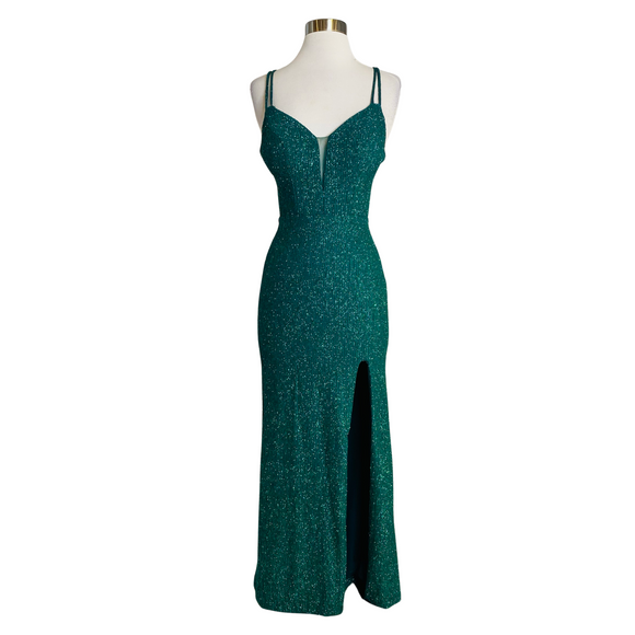 BOUTIQUE Long Gown Green Size 3