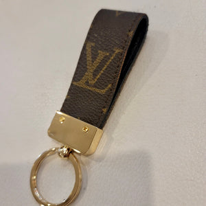 LOUIS VUITTON Authentic Repurposed Gold Hardware KeyChain  NWT