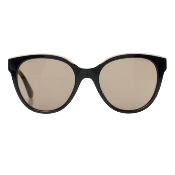CHANEL
Acetate CC Butterfly Sunglasses 5414 Black Beige NIB