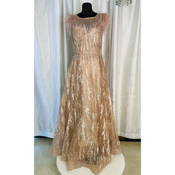 LARA Long Gown Blush Size 20 NWT