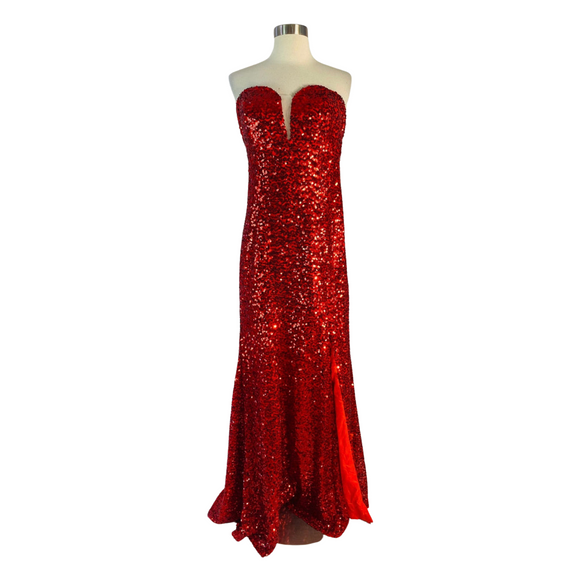 BOUTIQUE Long Gown Red Size 12