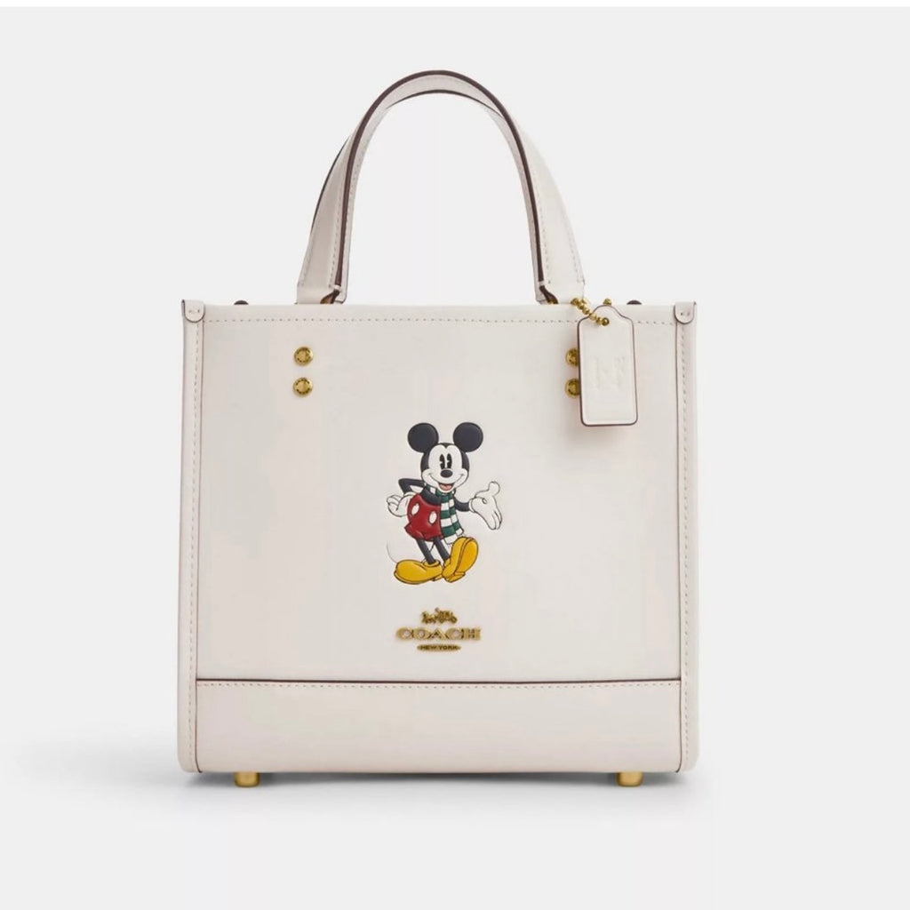 Disney X Coach Dempsey Tote 22 With Mickey Mouse NWOT