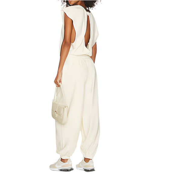 FREE PEOPLE Throw & Go Onesie Sea Salt Size XS
