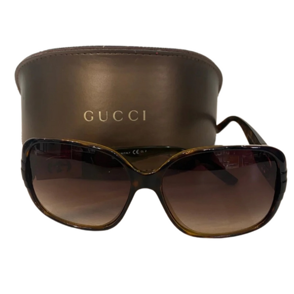 GUCCI GG Web Sunglasses 3170Tortoise