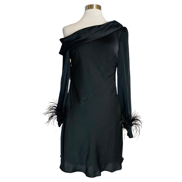 ASTR Cocktail Dress Black Size Medium NWT