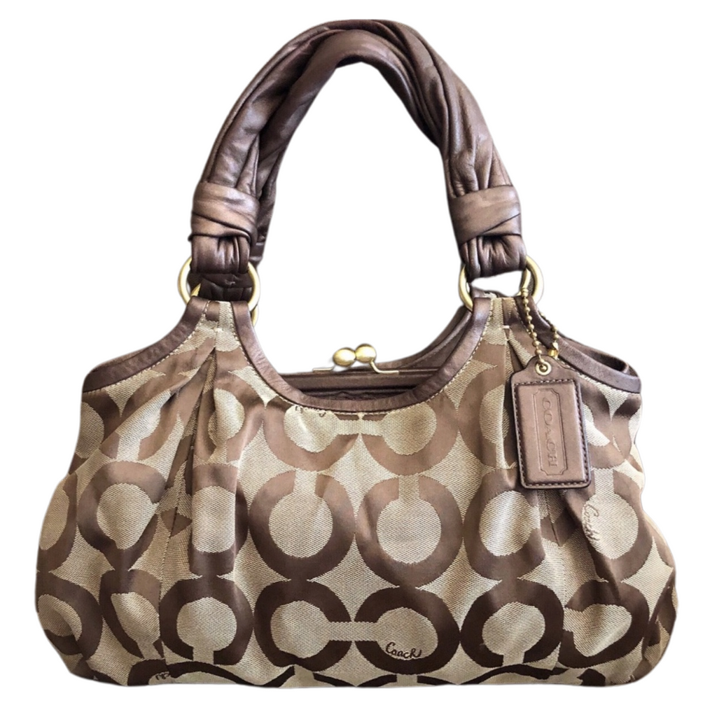 COACH Parker Op Art Handbag