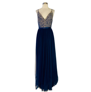 BHLDN ANTHROPOLOGIE Avery Sequin Gown Size 8 NWT Style Exchange Boutique PGH BHLDN ANTHROPOLOGIE Avery Sequin Gown Size 8 NWT Style Exchange Boutique PGH