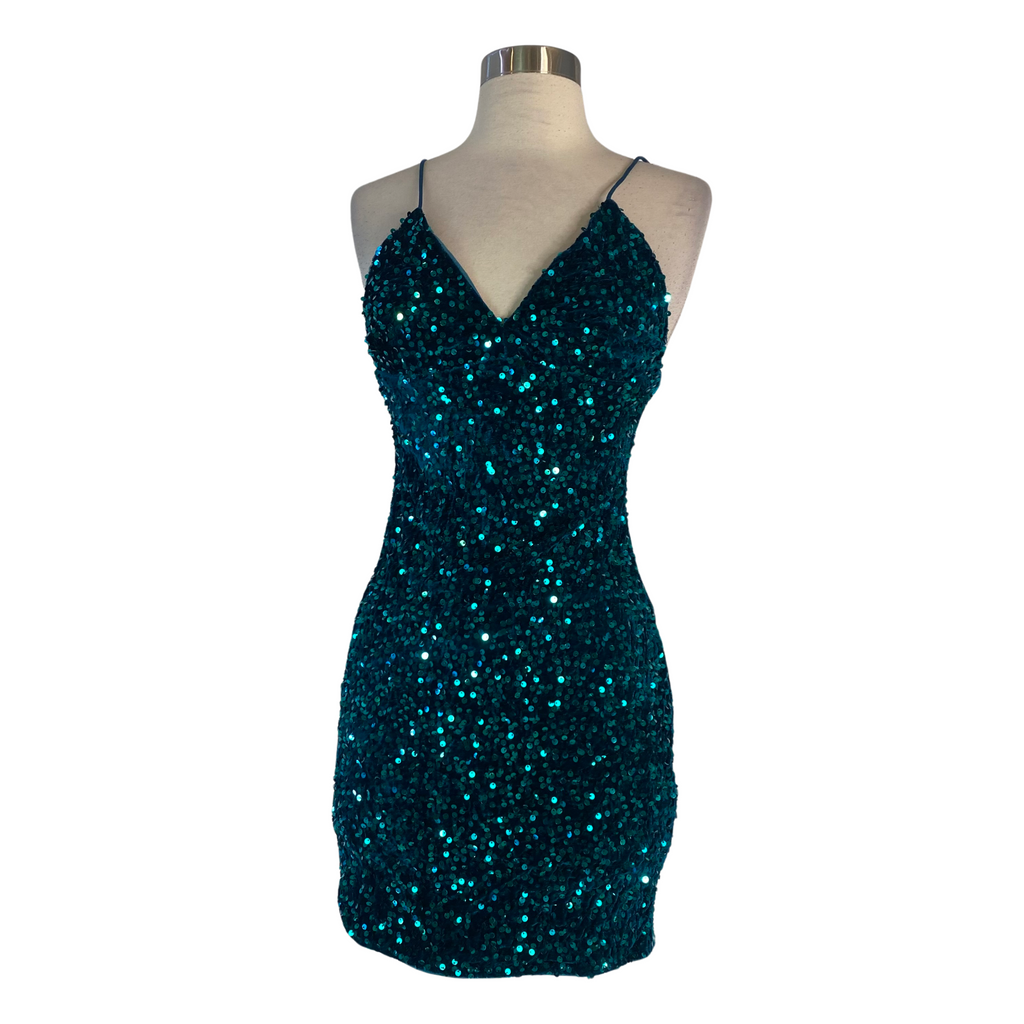 BOUTIQUE Short Sequin Dress (Multiple Sizes Available)