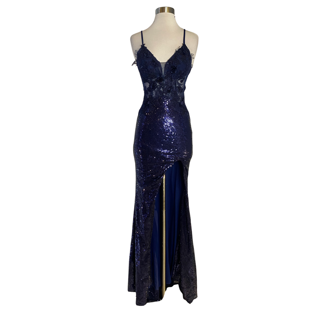 BOUTIQUE Long Gown Navy Size 00