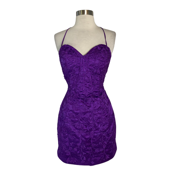 BOUTIQUE Short Gown Purple Size 4